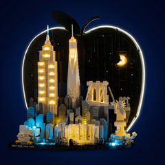 Set di illuminazione LED per LEGO® New York City – The Big Apple 21066
