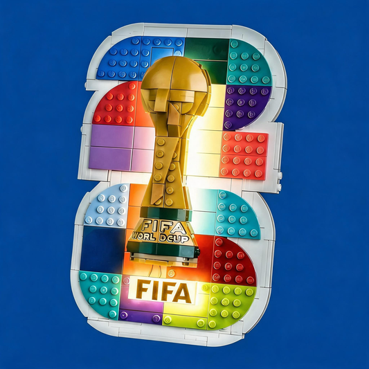 Kit de iluminación LED para el Emblema Oficial de la FIFA World Cup 2026™ LEGO® Editions – 43032 (Edición Brillo)