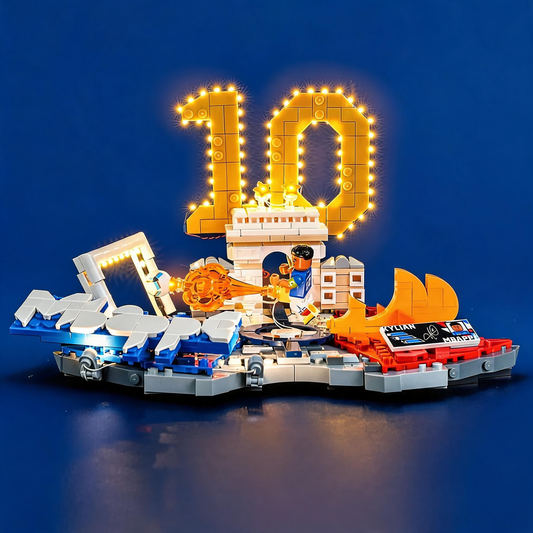 Kit de Iluminación LED para LEGO® Editions Kylian Mbappé – Soccer Highlights 43013 (Elite Edition)