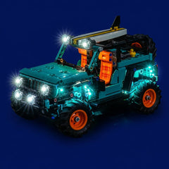 Set de Iluminación LED para LEGO® Technic Jeep® Wrangler Rubicon – 42227 Versión con Control Remoto