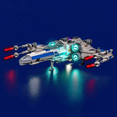 LED-Beleuchtungsset für LEGO® Star Wars New Republic X-Wing Starfighter™ – 75460 Fernbedienungs-Version