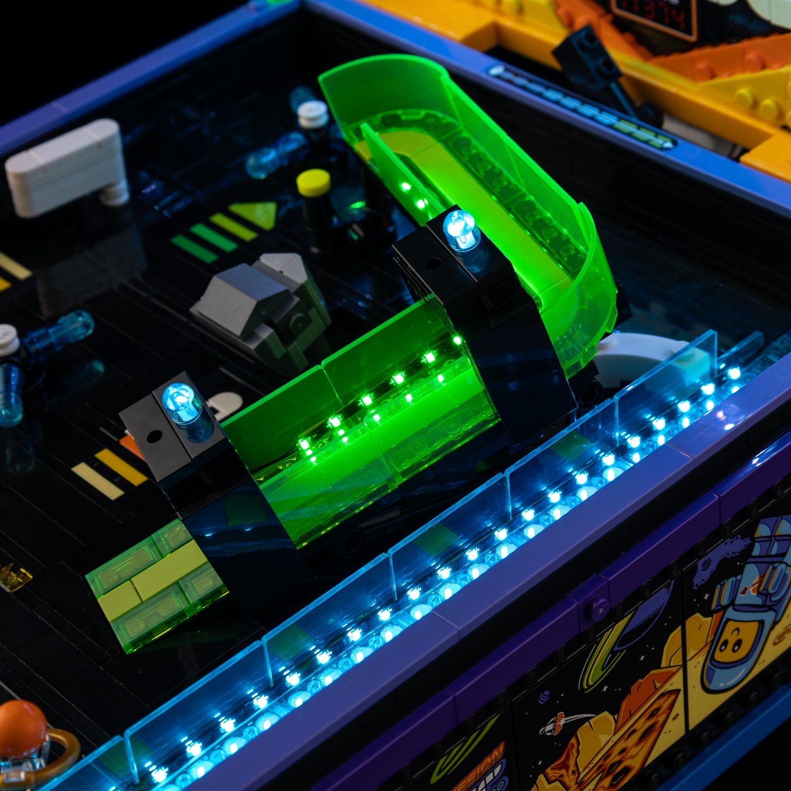 Kit de iluminación LED para máquina de pinball arcade 11374