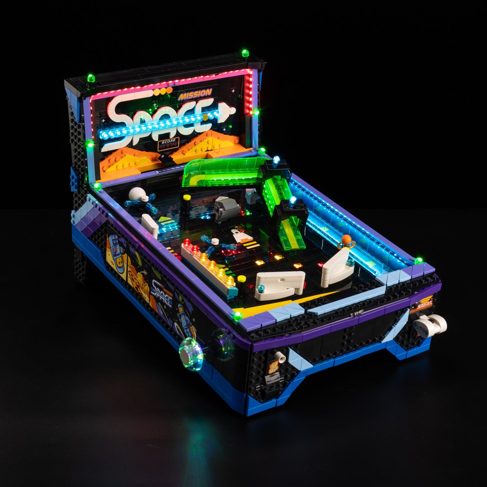 Kit de iluminación LED para máquina de pinball arcade 11374
