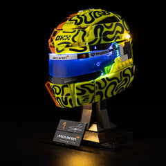 LED-Beleuchtungsset für LEGO® McLaren Mastercard F1® Team Lando Norris Helmet 43023