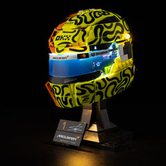 LED-Beleuchtungsset für LEGO® McLaren Mastercard F1® Team Lando Norris Helmet 43023