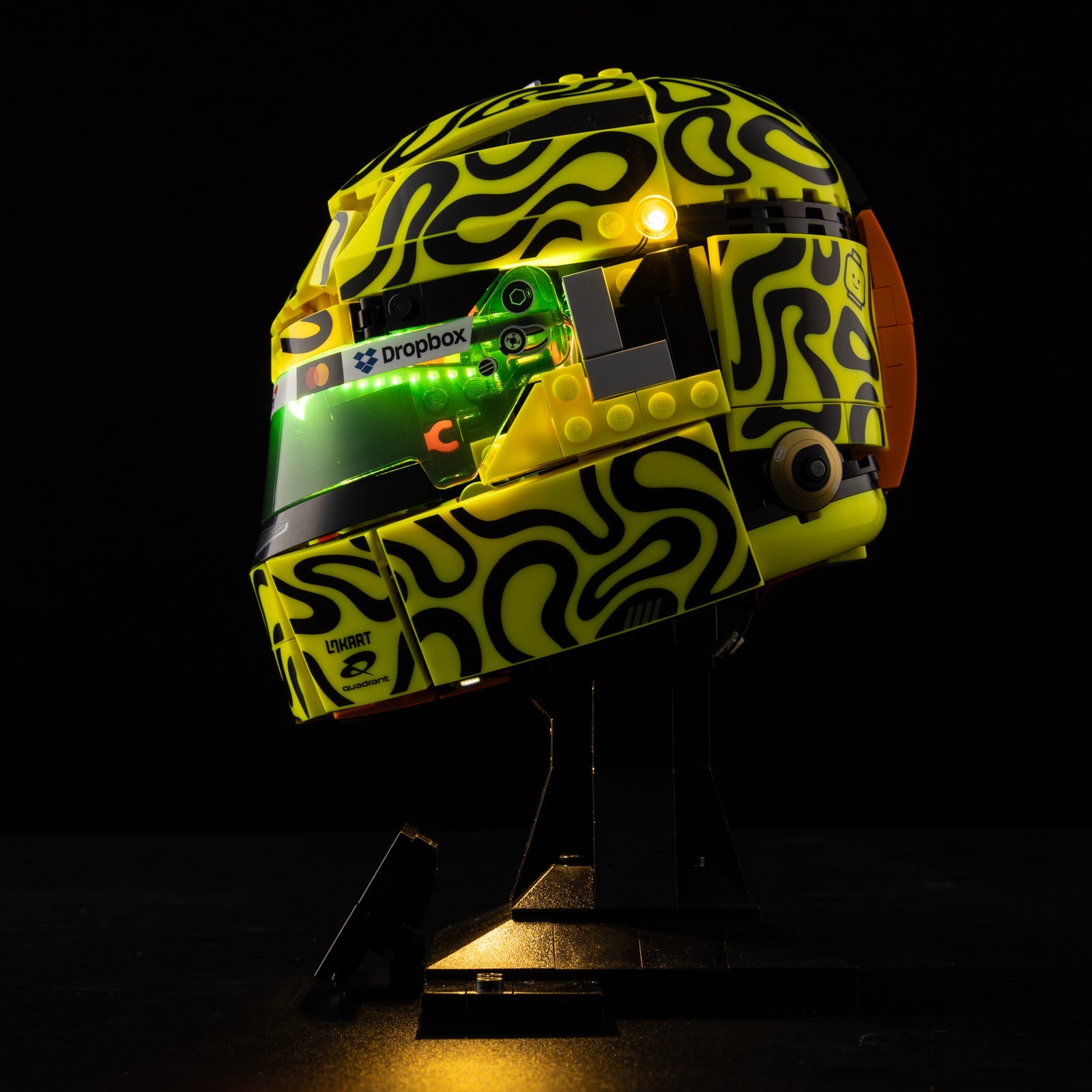 LED-Beleuchtungsset für LEGO® McLaren Mastercard F1® Team Lando Norris Helmet 43023