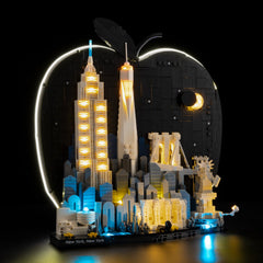 Kit de iluminación LED para LEGO® New York City – The Big Apple 21066