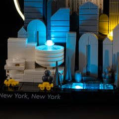 Kit de iluminación LED para LEGO® New York City – The Big Apple 21066